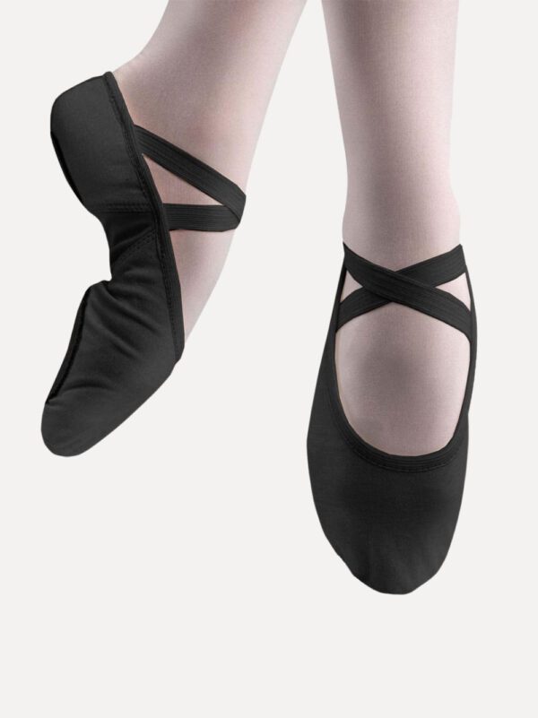 Balletschoenen Zwart | Vegan | Splitzool | Veganova 10 stuks